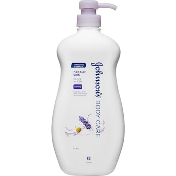 Johnson's Dreamy Skin Lavender & Moonflower Scented Body Wash 1L