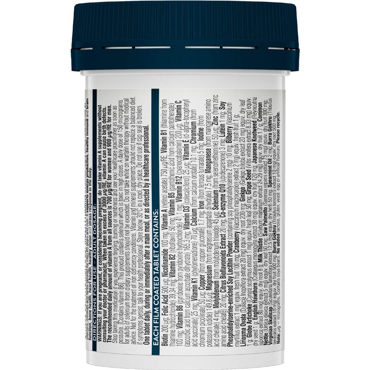 Swisse Men's 65+ Multivitamins Tablets 60 pack
