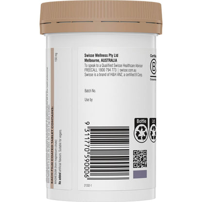 Swisse Ultiboost Magnesium Tablets 120 pack