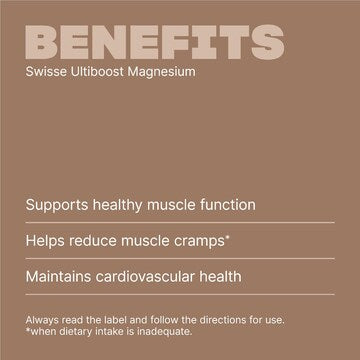 Swisse Ultiboost Magnesium Tablets 120 pack