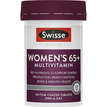 Swisse Ultivite Women's 65+ Multivitamin Tablets 60 pack