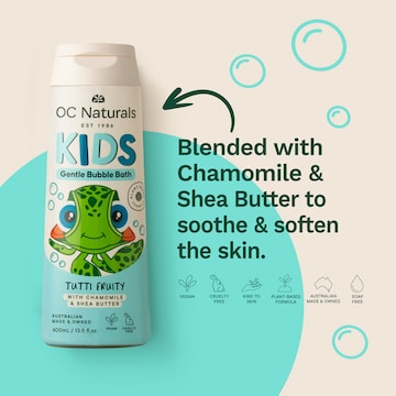 OC Naturals Kids Bubble Bath Tutti Fruity 400mL
