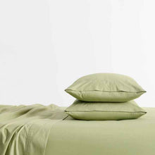 250 Thread Count Australian Cotton 2 Pack Standard Pillowcasses - Sage