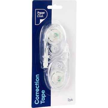 Paperclick Correction Tape Tape 2 pack