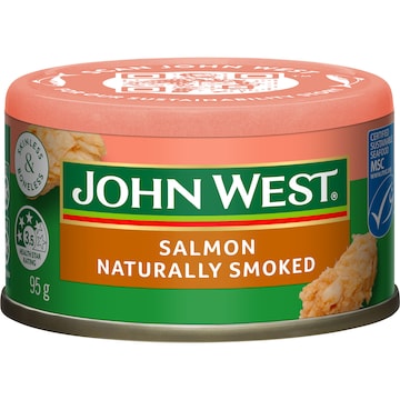 John West Naturally Smoked Salmon 95g