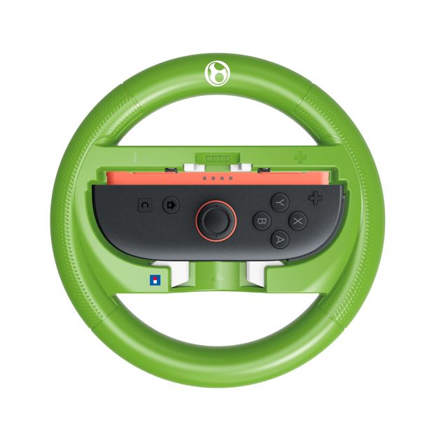 Hori Mario Kart Racing Wheel Attachment Yoshi - Nintendo Switch 2