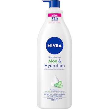 Nivea Aloe & Soothing Hydrating Body Lotion 400mL