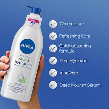 Nivea Aloe & Soothing Hydrating Body Lotion 400mL