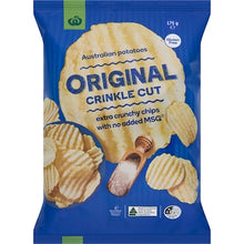 Woolworths Crinkle Cut Chips Original 175g