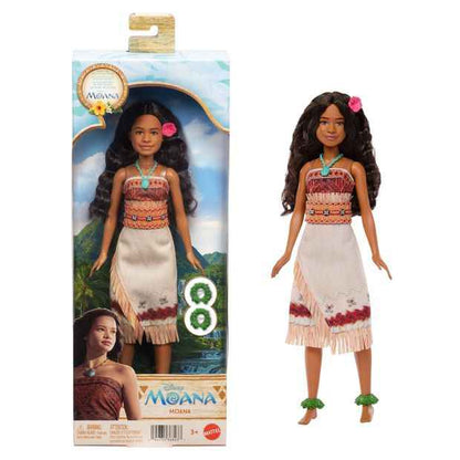 Mattel Disney Moana Doll with Removable Fashion & 5 Accessories - Inspired by Live Action Movie