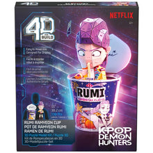 KPop Demon Hunters Rumi Ramen Cup 3D Puzzle Model Kit Puzzle from 4D Build