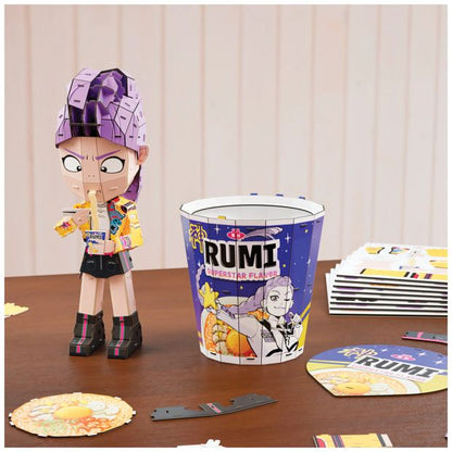 KPop Demon Hunters Rumi Ramen Cup 3D Puzzle Model Kit Puzzle from 4D Build