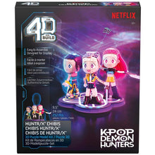 KPop Demon Hunters HUNTR/X Chibi 3D Puzzle Model Kit Puzzle from 4D Build