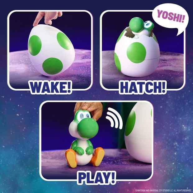 Nintendo x Illumination: The Super Mario Galaxy Movie Hatchin' Yoshi