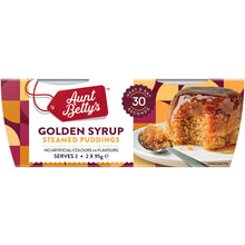 Aunt Betty's Golden Syrup Steamy Puds 2x95g