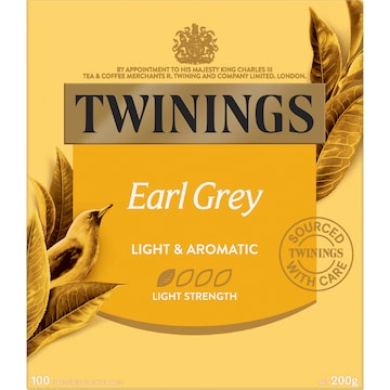 Twinings Earl Grey Tea Bags 100 pack