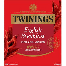Twinings English Breakfast Tea Bags 100 pack