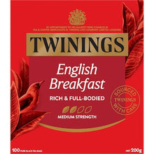 Twinings English Breakfast Tea Bags 100 pack