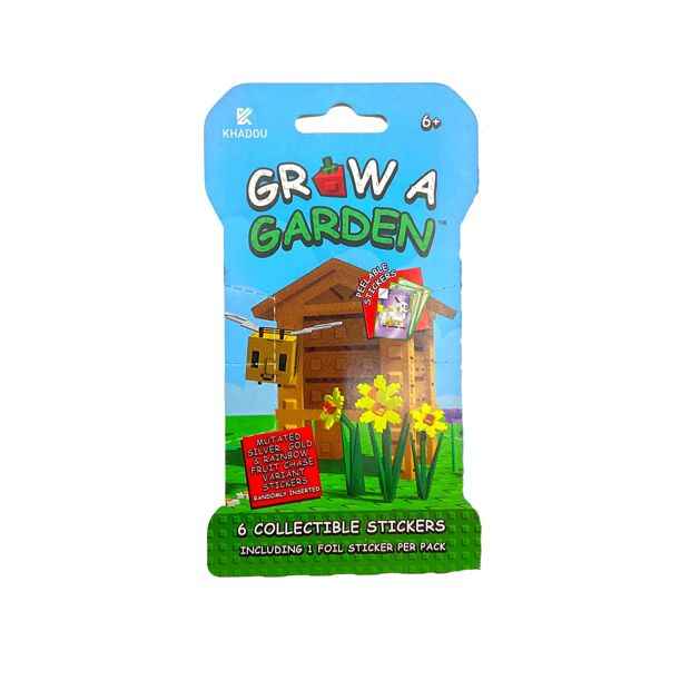 Grow A Garden Collectible Sticker Hanger Pack - Assorted