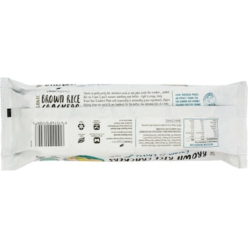 Ceres Organics Brown Rice Crackers Sour Cream & Chives 115g