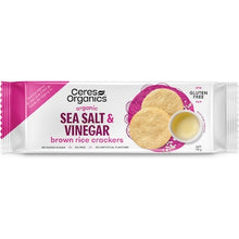 Ceres Organics Brown Rice Crackers Salt & Vinegar 115g