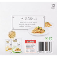 Fancy Feast Adult Inspirations Chicken Collection Wet Cat Food 70g x 12 pack