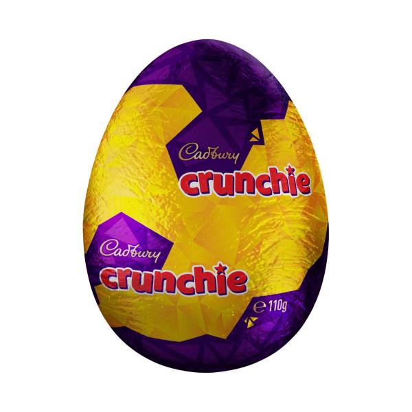 CADBURY CRUNCHIE HOLLOW CHOCOLATE EASTER EGG 110G