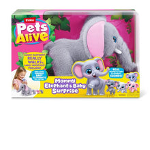 Zuru Pets Alive Mommy Elephant & Baby Surprise