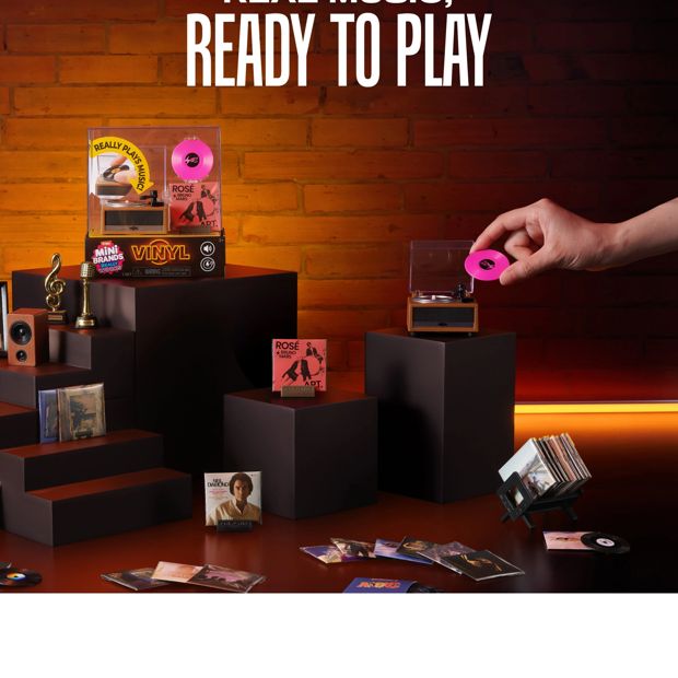 Mini Brands Really Works Vinyl Playset Series 1 By ZURU