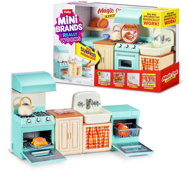 Mini Brands Magic Cook Kitchen Playset Series 1 By ZURU