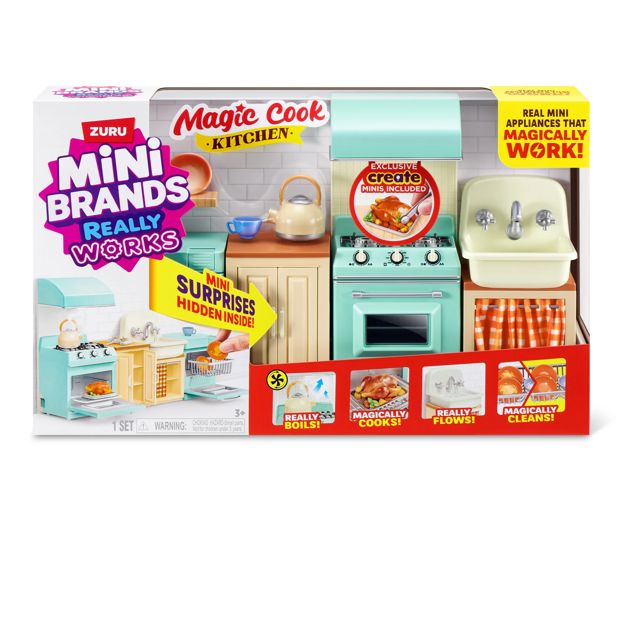 Mini Brands Magic Cook Kitchen Playset Series 1 By ZURU