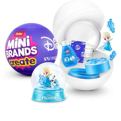 ZURU Mini Brands Create Disney Snow Globe Series 1 Capsule - Assorted