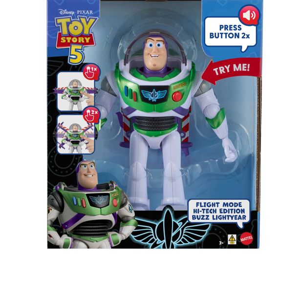Disney and Pixar Toy Story Flight Mode Hi-Tech Edition Buzz Lightyear