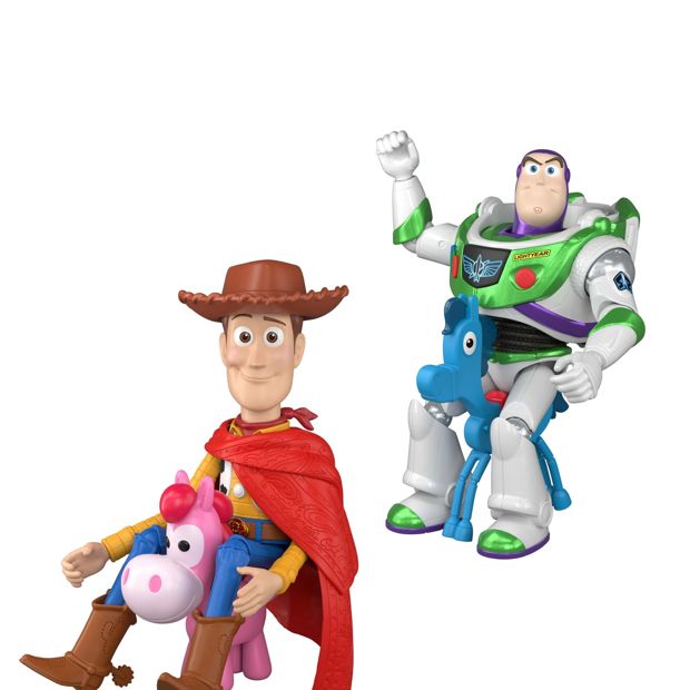 Disney and Pixar Toy Story 5 Woody & Buzz Lightyear Playscale Toy Pack