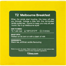 T2 Tea Bags Melbourne Breakfast 25 pack