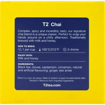 T2 Tea Chai Bags 25 pack