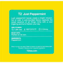 T2 Tea Just Peppermint Herbal Tisane Bags 25 Pack