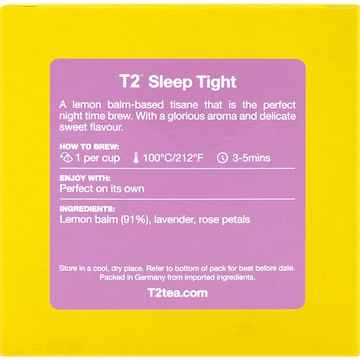 T2 Tea Sleep Tight Tea Bags 25 pack