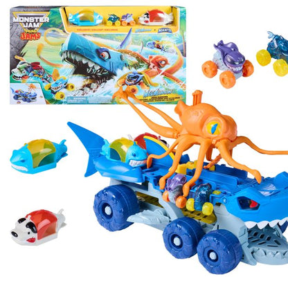 Monster Jam Mini Jams Megalodon Carrier