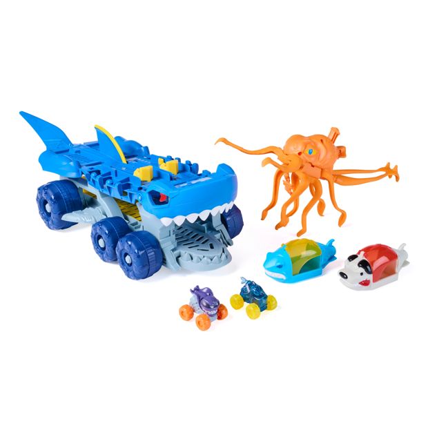 Monster Jam Mini Jams Megalodon Carrier