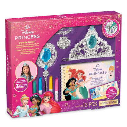 Doodle Gems Disney Princess Book with Royal Accessories
