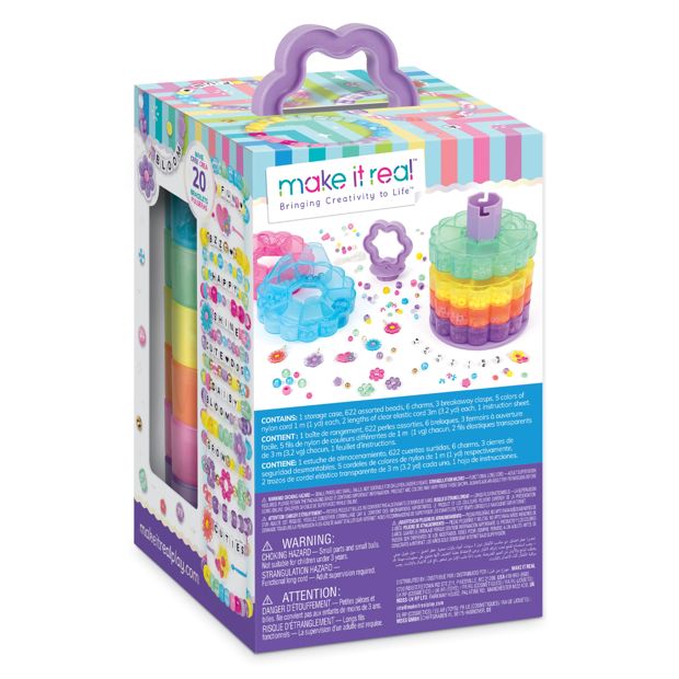 Flower Tower Bead Storage