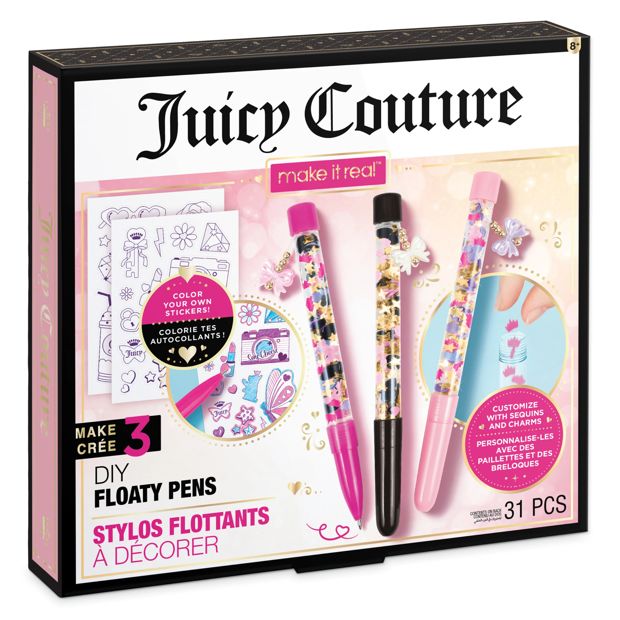Juicy Couture DIY Floaty Pens