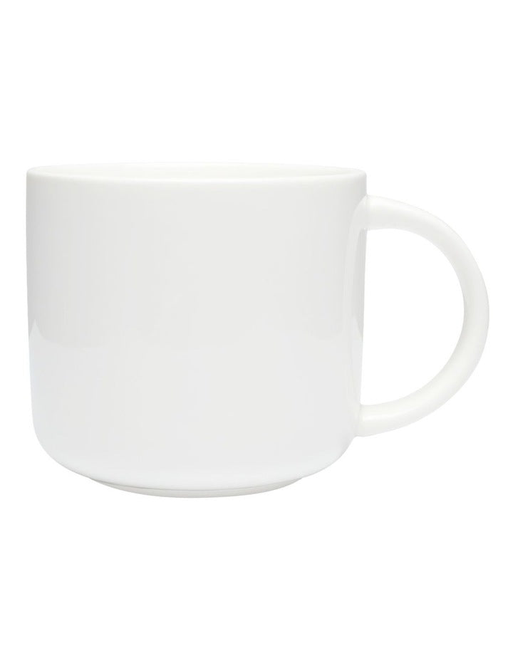 White Basics 440ml Mug in White