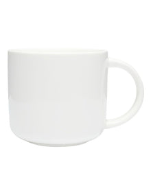 White Basics 440ml Mug in White