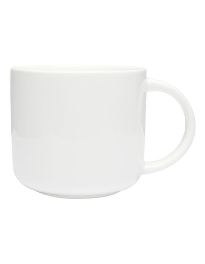 White Basics 440ml Mug in White
