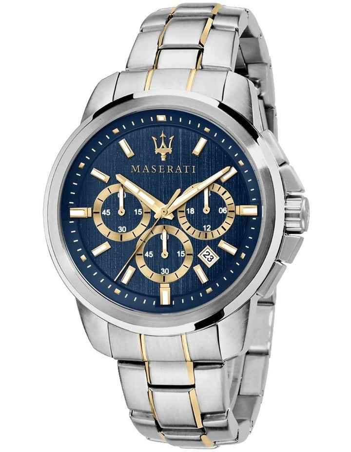 Successo Blue Stainless Steel Chronograph Watch R8873621016