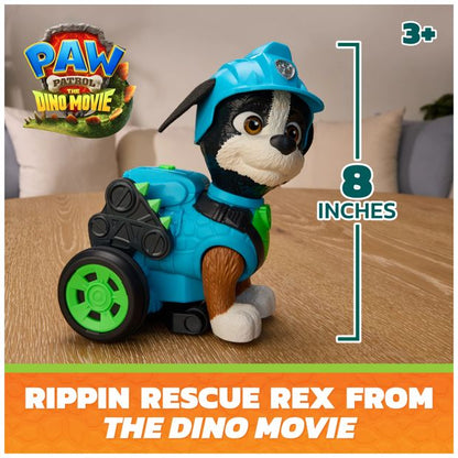 PAW Patrol: The Dino Movie Rippin Rescue Rex Action Figure