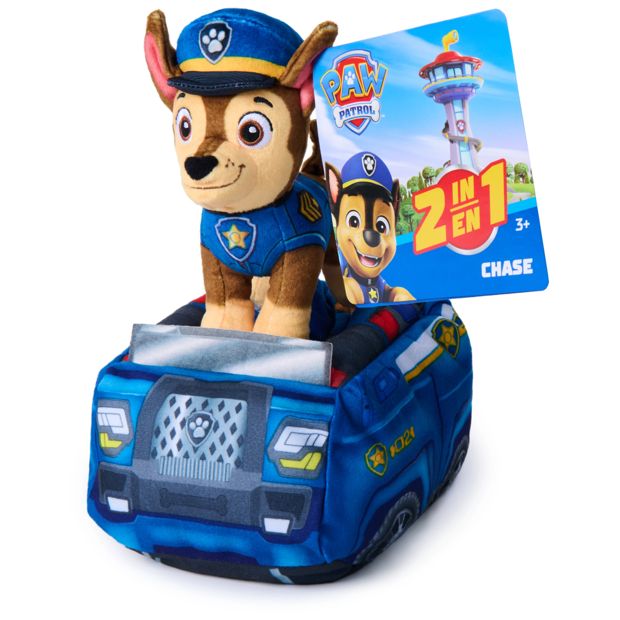 Paw Patrol 2-in-1 Rescue Plush Chase Set