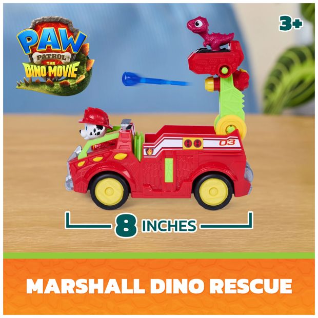 Paw Patrol: The Dino Movie Marshall Themed Vehicle